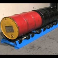 Stationary Drum Rollers / Rotators to Mix Inside Closed Drums