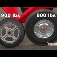 Wesco 4 wheel Drum Cart