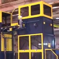 Drum Handling Omni Metalcraft Corp. Continuous Vertical Conveyor