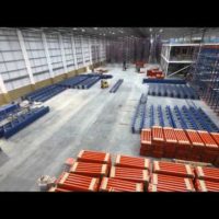 Warehouse storage racking installation video